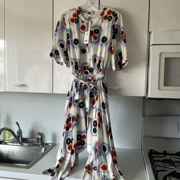 Jason Wu white short shelves dress size 12 - Picture 6 of 7